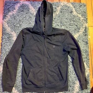 Penguin Men’s Large Dark Blue Zip-up Hoodie Jacket